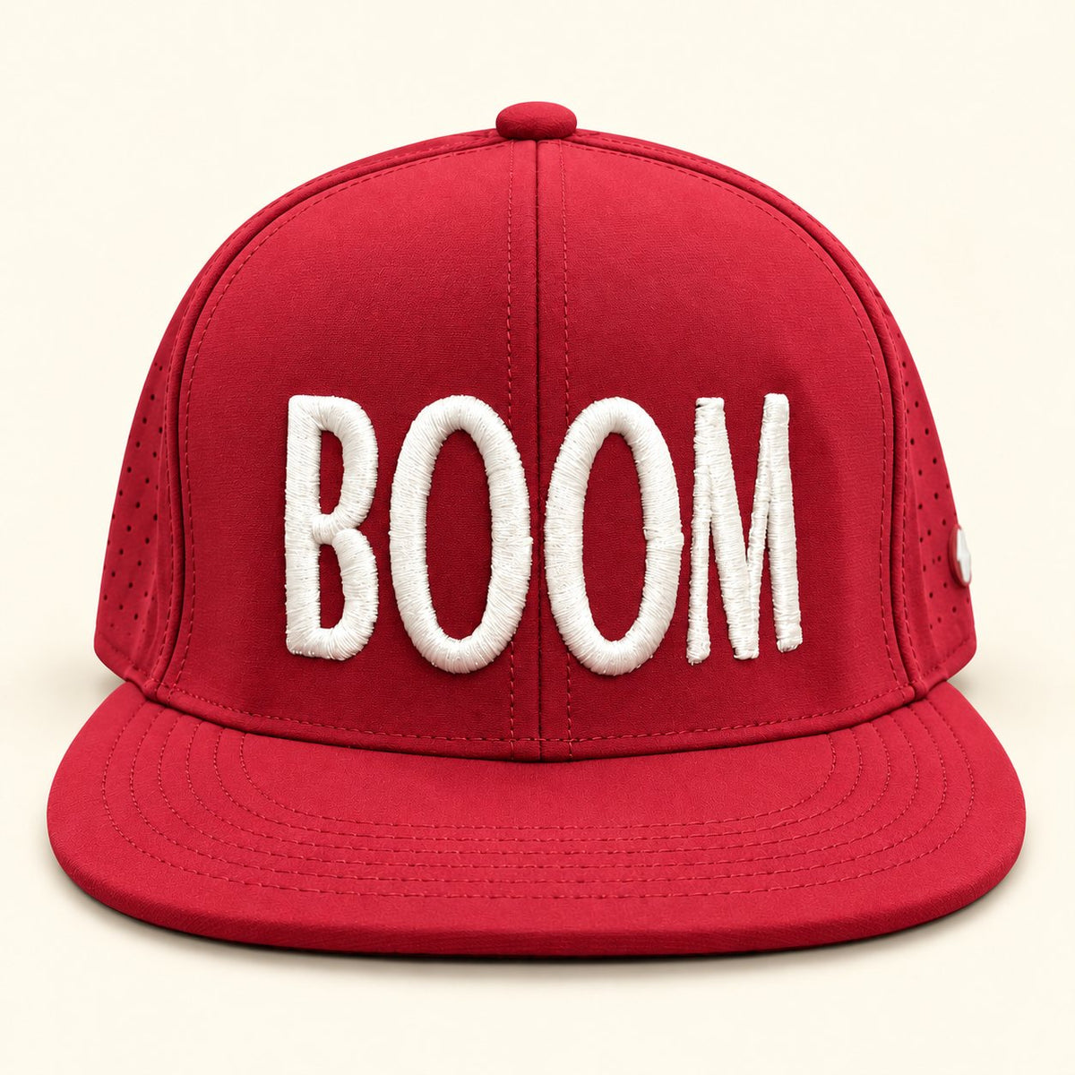 BOOM - The Loud Lid in Red / White