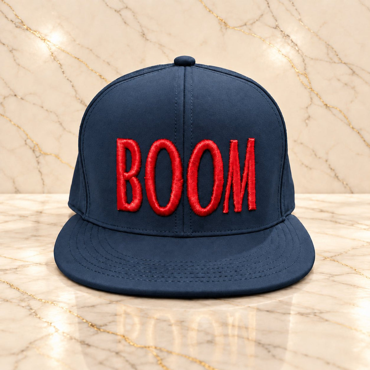 BOOM - The Loud Lid in Navy / Red